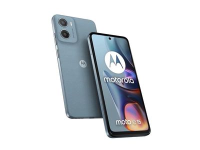 Motorola moto e15, 16,9 cm (6.67"), 2 GB, 64 GB, 32 MP, Android 14 Go edition, Blå