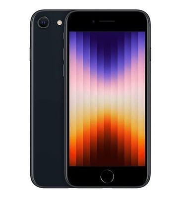 Apple iPhone SE (2022) 64GB Black 100% Battery Grade B (Refurbished)