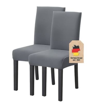 Elastisk Stoltrekk med 38 - 45 cm setehøyde og 45 - 65 cm rygghøyde - til fest, bryllup, hotell eller hjemme i spisestuen