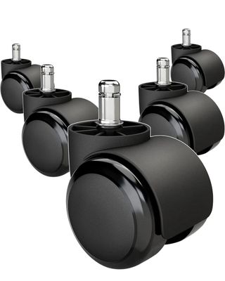 Lollanda 5-Pack Hjul till Kontorsstol - 11 mm, Tysta Kontorsstolshjul