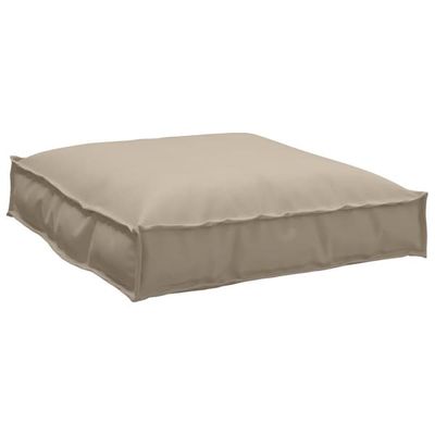 Palldyna för sits Taupe 70 x 70 x 12 cm Oxford tyg