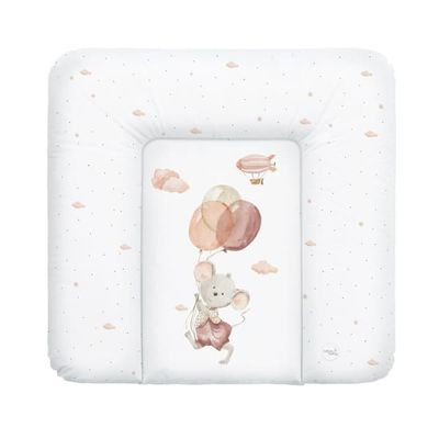Ceba Baby® blød puslebord 75x72 cm - Baby puslepude - Mus