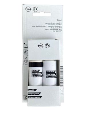 Original OPEL 41C (Z41C) Lak til reparation: Billak + Klarlak 2x12ml