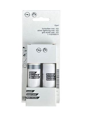 Original OPEL 163 (Z163) Lak til reparation: Billak + Klarlak 2x12ml
