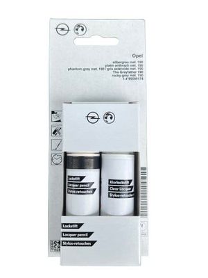 Original OPEL 190 (Z190) Lak til reparation: Billak + Klarlak 2x12ml