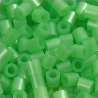 PhotoPearls, str. 5x5 mm, hullstr. 2,5 mm, 6000 stk., grønn perlemor (22)