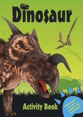 Dinosaur aktivitetsbok 32 sider dinosaurer malebok dino