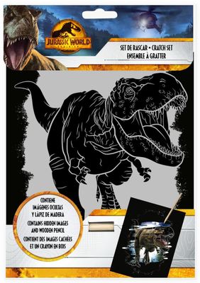 Jurassic magic scratch pyssel pysselpaket park world
