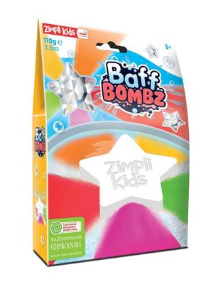 Zimpli Kids Kylpypommi sateenkaaritähti