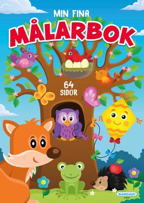 Målarbok 'Min Fina Målarbok' extra tjock, Kärnan