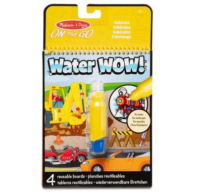 Magisk vannmaling, Water Wow! Kjøretøy, Melissa & Doug