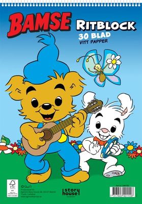 Ritblokk Bamse FSC 30 sider Kärnan