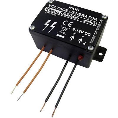 Kemo M062 Mini högspänningsgenerator Komponent 9 V/DC, 12 V/DC