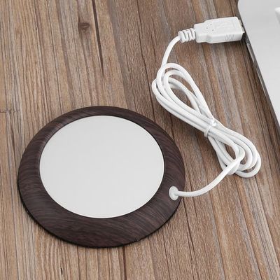 USB-kupinlämmitin - Tumma puunsyy