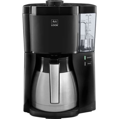 Kaffebryggare - MELITTA - Look V Therm 1025-12 - 1080 W - 1,25 L - Svart