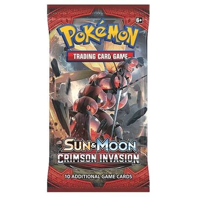 Pokémon Sun & Moon Crimson Invasion Booster Pack