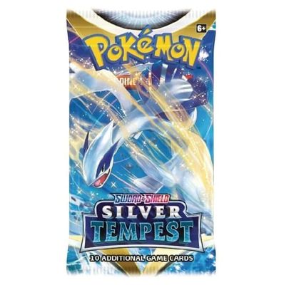 Pokemon Sword & Shield Silver Tempest Booster