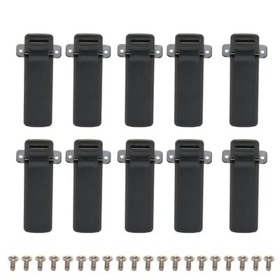 Walkie Talkie Bältesklämma för Baofeng UV-5R Serien (10-pack)