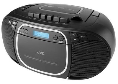 JVC RC-E561B-DAB Boombox radioafspiller sort