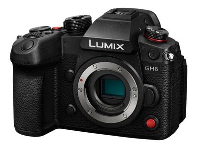 Panasonic Lumix G DC-GH6 - Digitalkamera - speilløst - 25.2 MP - Four Thirds - 5.8K / 30 fps - kun hus - Wi-Fi, Bluetooth