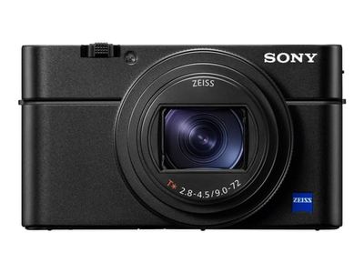 Sony Cyber-shot DSC-RX100 VII - Digitalkamera - kompakt - 20.1 MP - 4K / 30 fps - 8optisk x-zoom - ZEISS - Wi-Fi, NFC, Bluetooth