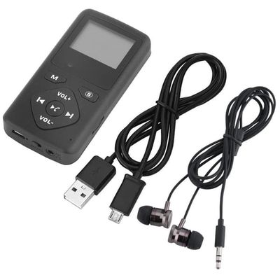 Bærbar DAB/DAB+ digitalradio med Bluetooth og MP3-afspiller