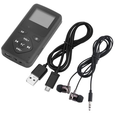 Portabel DAB/DAB+ digitalradio med Bluetooth och MP3-spelare