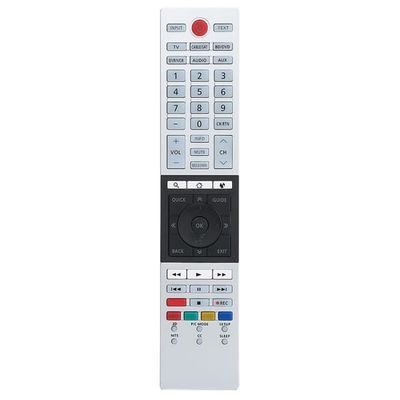 Ultra HD Smart TV-fjernbetjeningserstatning til Toshiba CT-90430 CT-90429