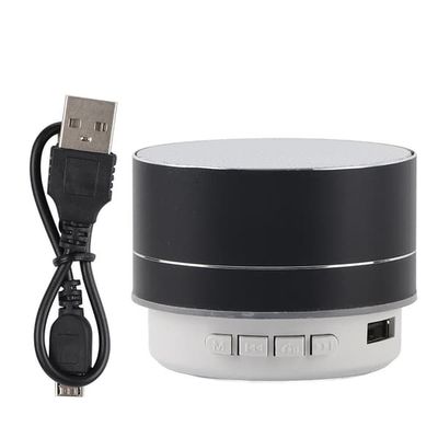 Bærbar Bluetooth-højttaler med HD-surroundlyd og opladerkabel