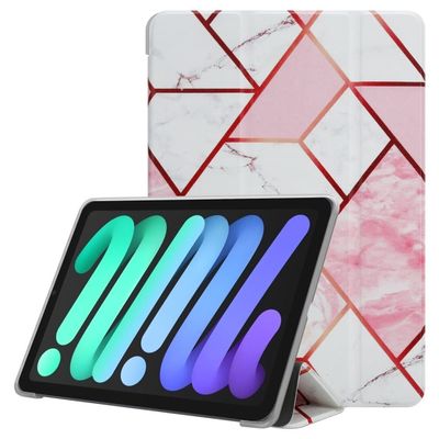 Deksel til iPad MINI 6 (8.3 tommer) Ultratynt Nettbrett Silikondeksel av fleksibel TPU-silikon med stativfunksjon