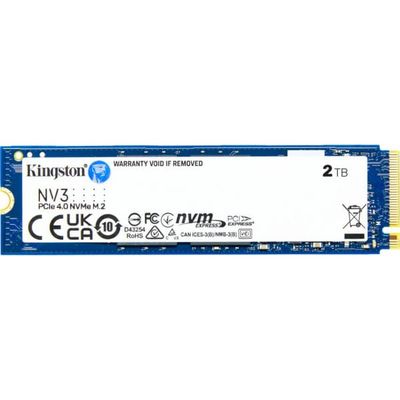 Kingston NV3 PCIe 4.0 NVMe 2 Tt M.2 SSD -kovalevy
