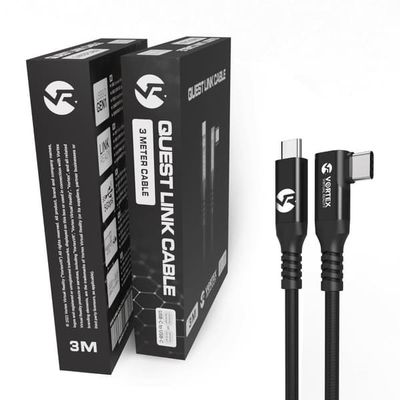 3 m kabel från VortexVR USB-C till Meta Quest Link | till Quest 3S Quest 3 Quest 2