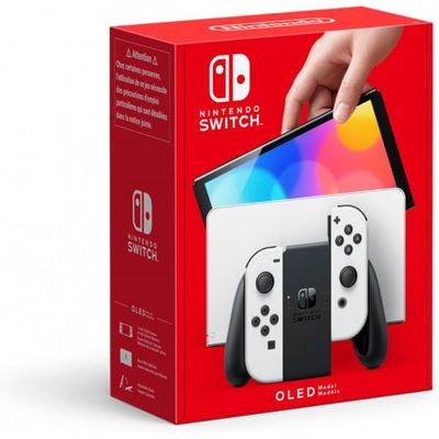 Nintendo Switch OLED -spelkonsol, vit
