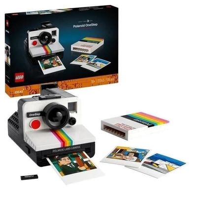 LEGO 21345 Ideas Polaroid OneStep SX-70 Vuxen byggbar modell med klistermärken