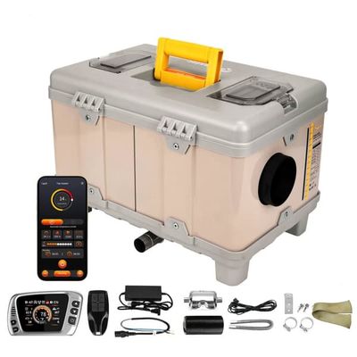 Sunster 8KW Dieselvärmare Luftvärmare 12V & 230V med Start/Stop, Ventilationsfunktion, Bluetooth & fjärrkontroll – Webasto