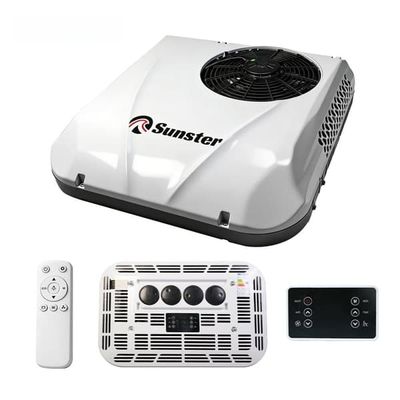 SUNSTER 24V Takmonterad Parkeringsluftkonditionering, Luftkonditionering för förarhytten, lämplig för husbilar, lastbilar, båtar och camping