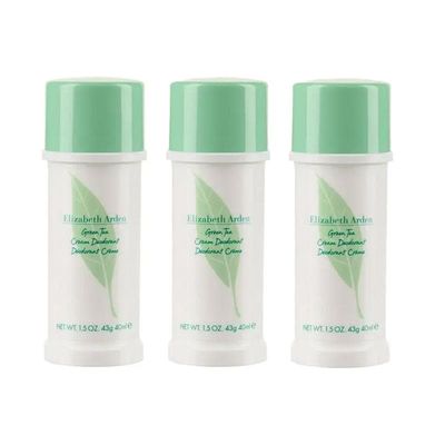 3-pack Elizabeth Arden Green Tea Cream Deodorant 40ml