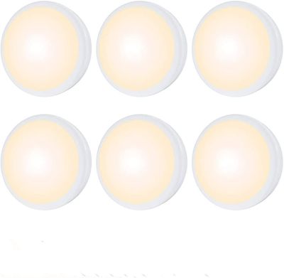 INF Skab LED Light Festival Lights med fjernbetjening Hvid 6 Lamps, 2 Remote Controls
