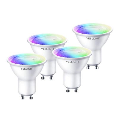 LED Smart Bulb GU10 White color 4pcs /pack