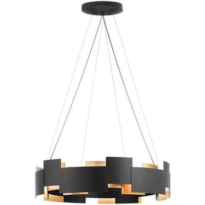 Loftlampe App1561-6Cp Sort TOOLIGHT 60x60x15cm