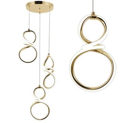 Loftlampe G073-3Cpr Led Guld TOOLIGHT 132,5x17,5x29,5cm
