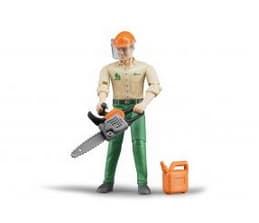 Bruder Forestry worker with accessories toy