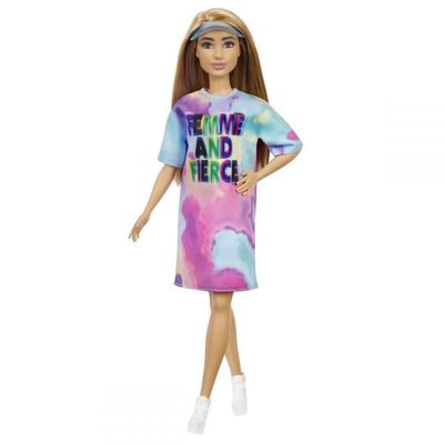 Barbie Fashionistas Doll Tie Dye Dress
