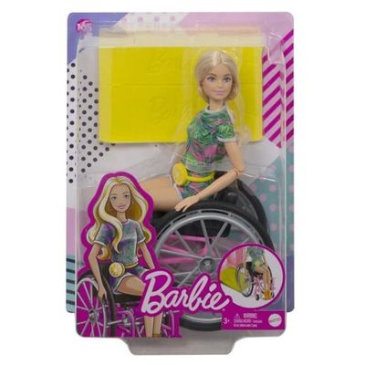 Barbie Fashionistas Rullestol