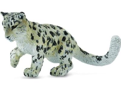 Collecta figur EN UNG SNØLEOPARD LEKKER