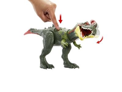 Jurassic World GIGANTIC TRACKERS Sinotyrannus, 4 år, Grønn, Rød, Plast