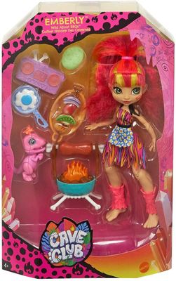 Cave Club Wild About Bbqs Playset + Emberly Doll