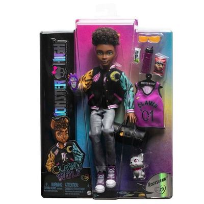 Monster High Clawd Wolf Doll With Pet 2023