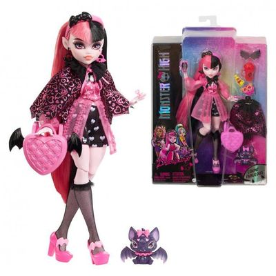 Monster High Docka Draculaura Rosa