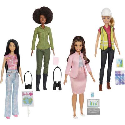 Barbie Eco-Leadership Team 4 Doll Set
